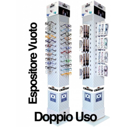 Espositore Vuoto Pav.El Charro'Pz.48 Mod.1217 - INDUSTRIE OTTICHE ITALIANE precio