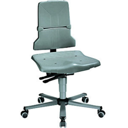 Sedia Di Lavoro Sintec Esd 2 Con Ruote - Grigio - Meccanismo Sincrono Con Regolazione Della Tensione 9.823-1.000 - BIMOS precio