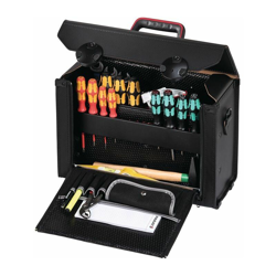 Borsa portautensili B.415xP.165xH.275mmaus Cowhide nero4 Se o. Sistema CP-7 - Parat precio