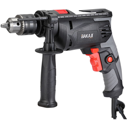 Trapano Elettrico a Percussione 710W Velocita Regolabile 3000rpm Mandrino 13mm - BAKAJI precio