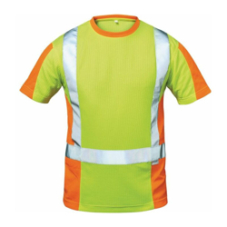 elysee Protezione di avvertimento T-Shirt Utrecht taglia XL giallo/arancione 75% PES/25 CO Feldtmann en oferta
