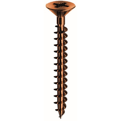 Mustad - VITI PANEL BRONZ. TP 6 X60** (1 CE)