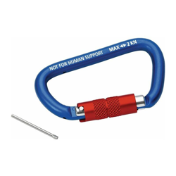 KNIPEX Karab.TT 81mm con diga a tappo a vite in alluminio blu. precio