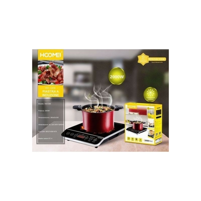 Hoomei - Piano cottura singolo a induzione 2000W HM-5366