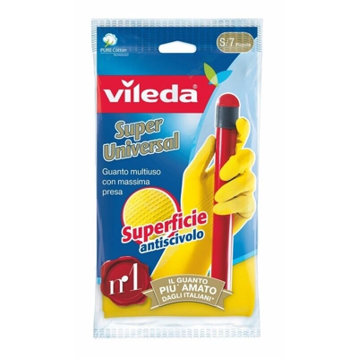 Guanti Vileda Gialli 9461 Super-Universal Misura 7 S 12 Paia