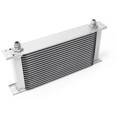 Wiltec - Radiatore dell'olio universale alluminio 19 file alette per raffreddamento olio motore