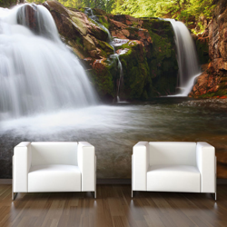 Fotomurale Piccola cascata del Elbe cm 250x193 Artgeist características