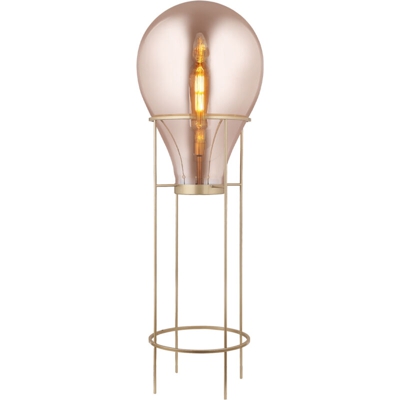 Lumineca Lampada Da Pavimento Hatann Ámbar L