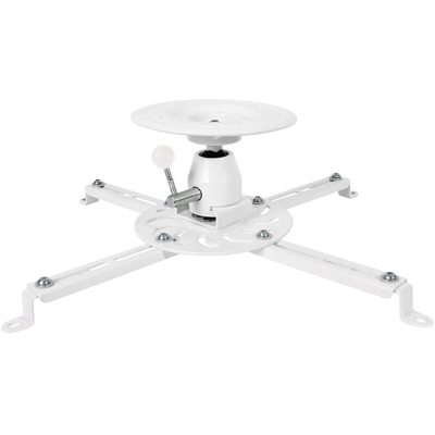 Supporto videoproiettore a soffitto basculante - Bianco - METRONIC