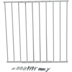 Cancelletto di sicurezza protezione per bimbi bambini in metallo Bianco 78x80h en oferta