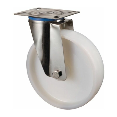 BS Rollen Rullo di trasporto in acciaio inox