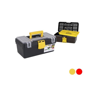 Cassetta degli Attrezzi con Scompartimenti Brescia Bricotech (15 x 33 x 17,5 cm)