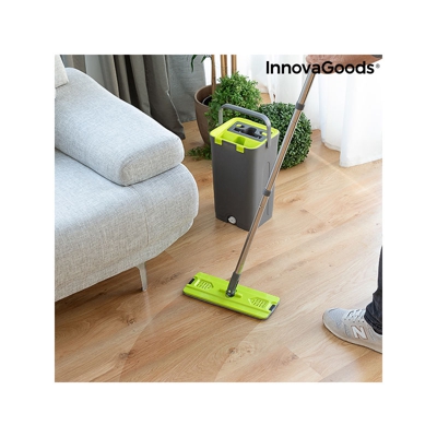 Mocio con Secchio a Doppia Azione Swiftmop InnovaGoods
