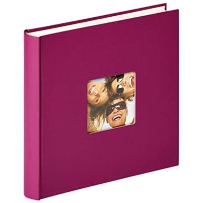 Walther Design Album Fotografico Fun 30x30 cm Viola 100 Pagine