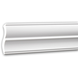 Cornice soffitto parete 150275F Profhome modanatura tipo stucco cornice flessibile modanatura stile neoclassico bianco 2 m - PROFHOME DECOR precio