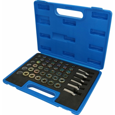 Brilliant Tools Kit di riparazione filetto di scarico olio, 114 pz.