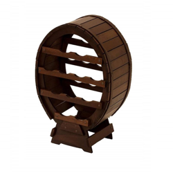 Cantinetta porta bottiglia in legno botte 12 POSTI 12 Posti - LIBEROSHOPPING.EU - LA TUA CASA IN UN CLIK en oferta