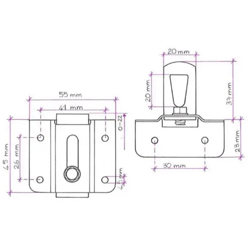 Lastrina Reggipensile Maco 147 Regolabile Ferro Zincato precio