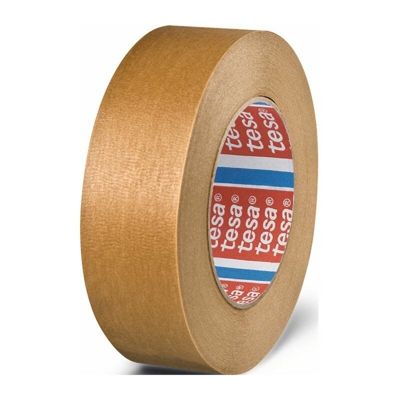 nastro crespo krepp 4341 carta marrone rotolo di carta leggermente crespato 50mx38mm - Tesa