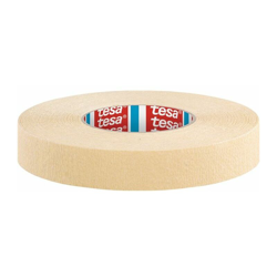 tesa nastro crepe 4322 lunghezza 50m larghezza 50m larghezza 25mm camoscio fortemente crespato tesa en oferta