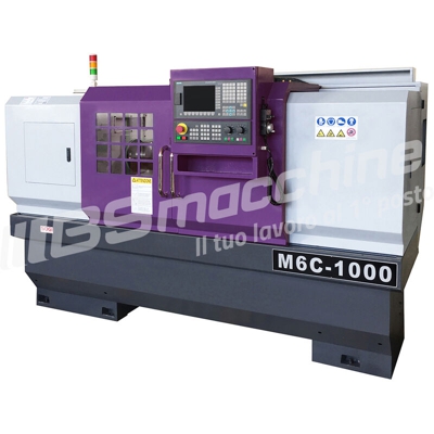 TORNIO CNC A CONTROLLO NUMERICO Siemens 400 x 1000 SOGI M6C-1000 pb 60 mm