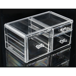 24x13,7x11cm Cassetti portaoggetti per gioielli Organizer per trucco per gioielli Acrilico trasparente - INSMA en oferta