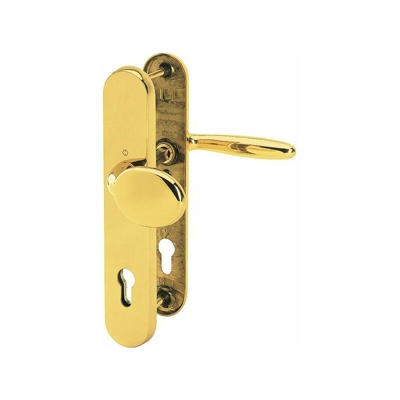 HOPPE Set di protezione Pisa M76G/361A/360/151 PZ ottone lucido Resista® 92 mm 67-72 mm