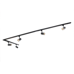 QAZQA jeana - Moderno - Acciaio - Nero - Oblungo Max. 5 x Watt precio