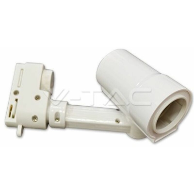 Portalampada Led per Binario Monofase E27 Colore Bianco - V-TAC