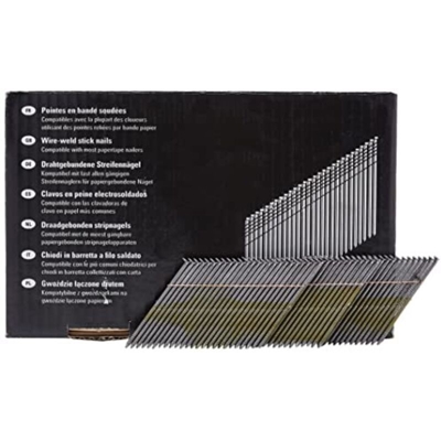 DeWalt chiodi a 34 gradi per chiodatrice a batteria, 2,8 x 70 mm anello, 2200 pezzi, dnw28r70e