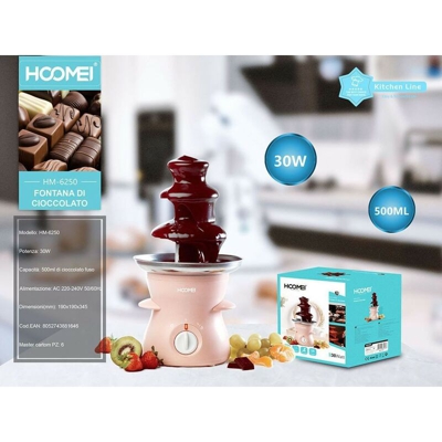 Fontana per il cioccolato 30W 500ml HM-6250 - HOOMEI