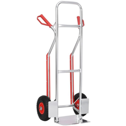 Carrello a Mano con Maniglie 49,5x45x118 cm in Alluminio 150 kg - VIDAXL precio