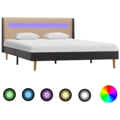 Giroletto Con Led In Tessuto Crema 140x200 Cm