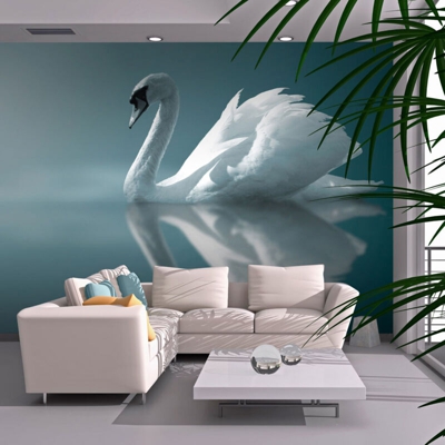 Fotomurale Cigno bianco cm 250x193 Artgeist
