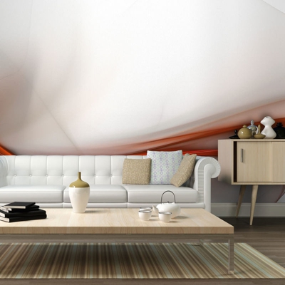 Fotomurale Elegant orange design cm 200x154 Artgeist