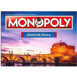 Gioco di Societa Da Tavolo in Scatola Monopoly Citta di Roma 8 Pedine Giocatori características