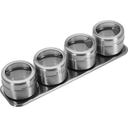 Gewürzdosen-Set ED 27,5cm 4 Gewürzdosen auf Board - WESTMARK características