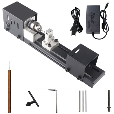 Tornio per rettifica, lucidatura e taglio del legno fai da te, versione standard, standard europeo - ASUPERMALL