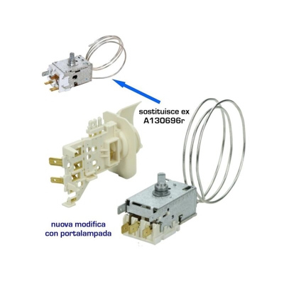 TERMOSTATO FRIGORIFERO ATEA A13 0696R WHIRPOOL IGNIS 650 mm 3 c NUOVO RANCO - UNIVERSALE