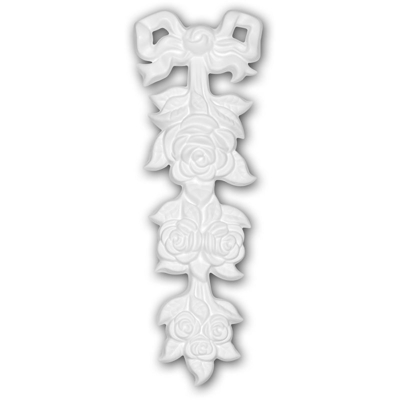 Elemento decorativo 160039 Profhome stile rococò barocco bianco - PROFHOME DECOR