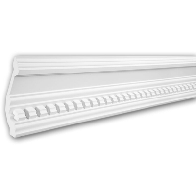 Profhome Decor - Cornice soffitto parete 150109F Profhome modanatura cornice flessibile modanatura tipo stucco stile neoclassico bianco 2 m