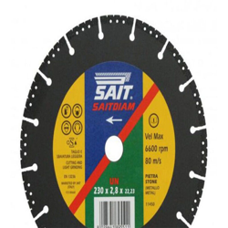 Sait Abrasivi - Disco diamantato universale saitdiam un per edilizia, diametro 115mm características