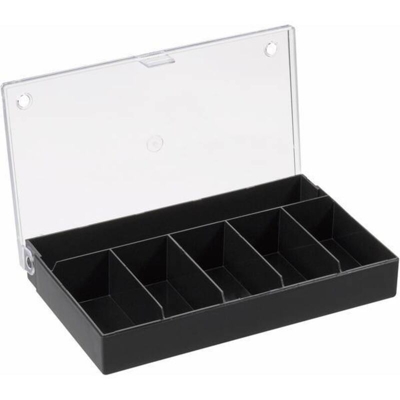 Hüfner Dübel Scatola minuteria (L x L x A) 164 x 31 x 101 mm Scomparti: 6 suddivisione fissa 1 pz.