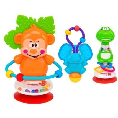 Globo Vitamina G Animale Ventosa Per Seggiolone - -