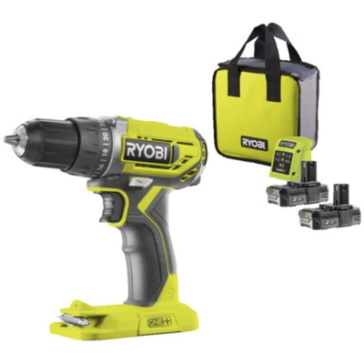 Ryobi Trapano Avvitatore 18V, 2x2,0Ah R18DD2-220S - 5133003821