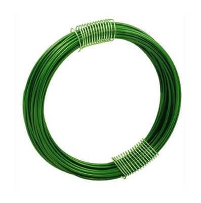 Filo Ferro Plasticato Verde Matassine Mt. 9 Mm.1,4-2,0 Conf.30Pz - BLINKY