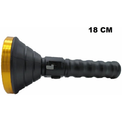 Driwei - Torcia led ricaricabile usb grande luce fredda viola uv portatile TE-B0209