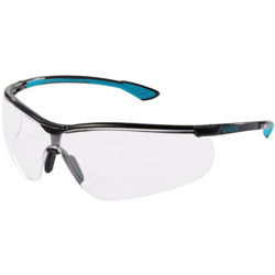 Uvex sportstyle 9193376 Occhiali di protezione Nero, Verde en oferta
