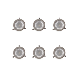 Set 6 Riflettores LED Incasso IP54 Driver 0,3W 30Lm 30.000H (SC-6B105ASET) - GREENICE precio