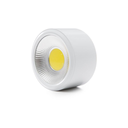 Downlight Montato a Superficie LED COB IP54 12W 960Lm 30.000H | Bianco Naturale (GR-MZTD02IP54-12W-W) - GREENICE en oferta